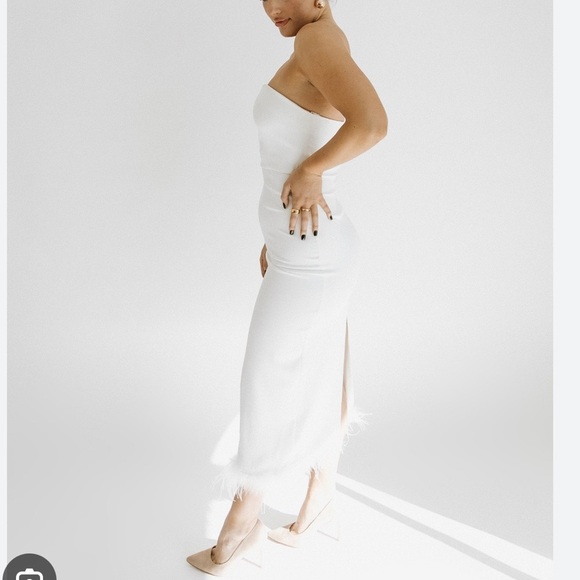 Strapless Cocktail Dress - Picture 2 of 11